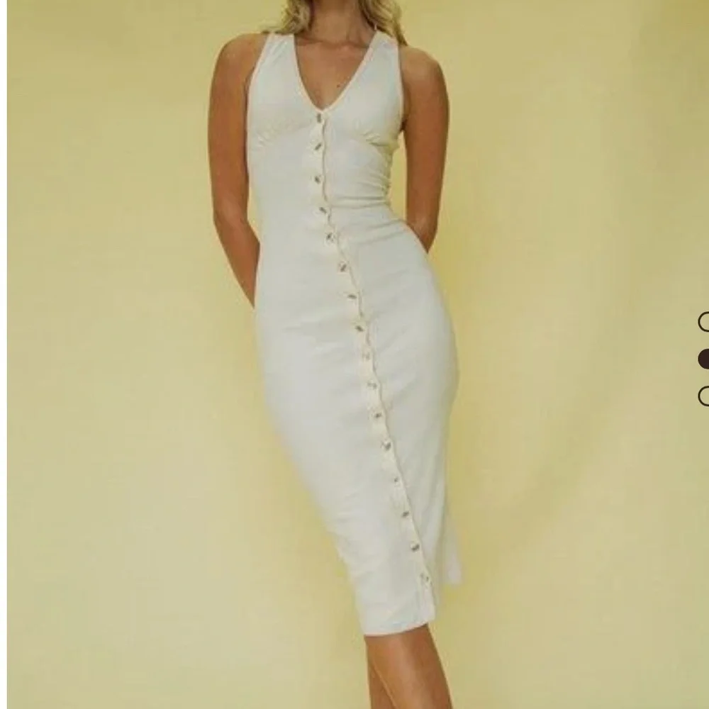 Line by K Harper Dress in Cream size S - Picture 6 of 7